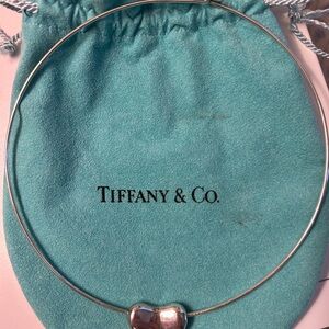 Tiffany & Co. Silver Bean Necklace